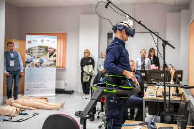 Valsts robežsardzes koledžas pārstāvji piedalījās Erasmus+ personāla nedēļā Polijā