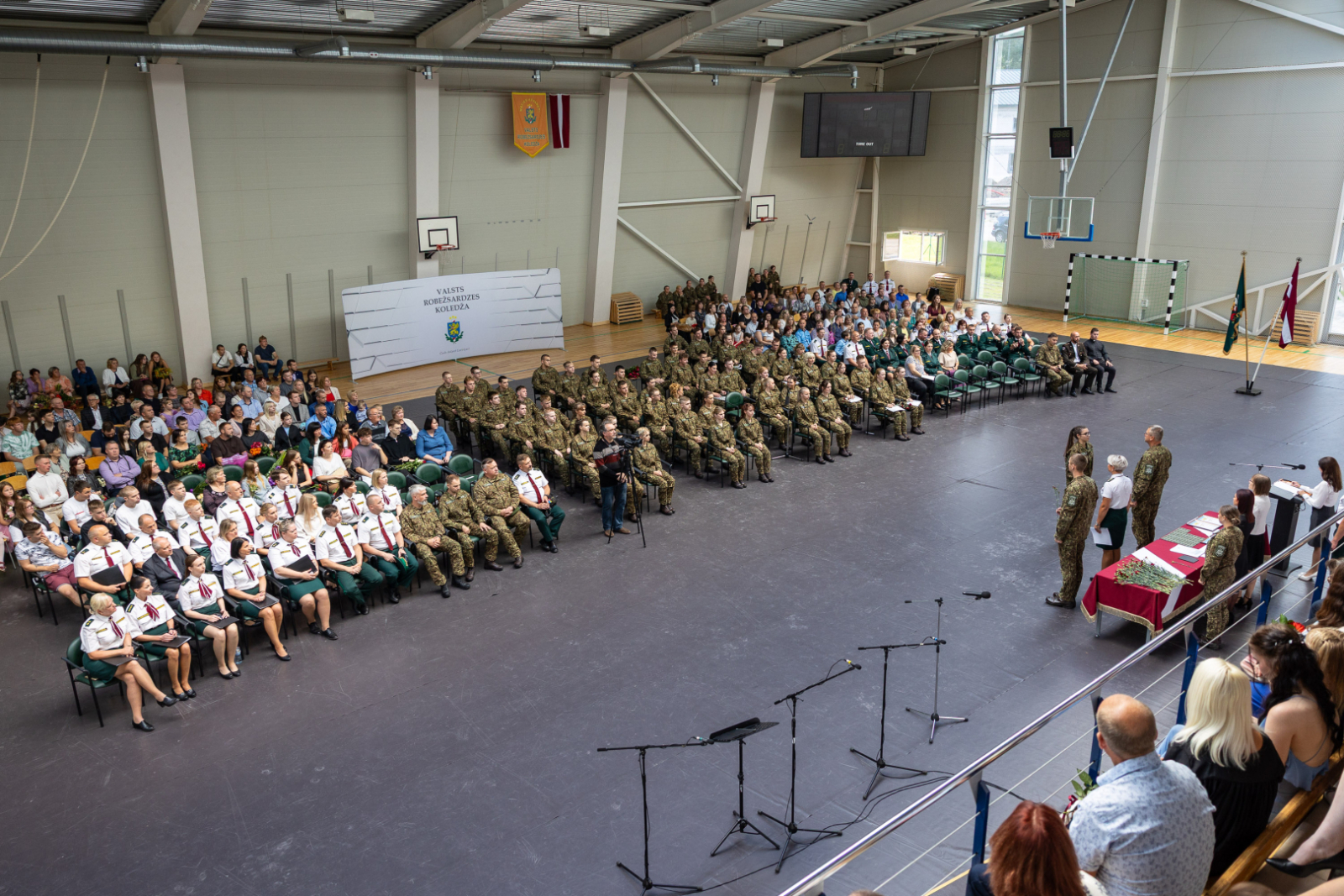 Valsts robežsardzes koledžas svinīgā 47. izlaiduma ceremonija