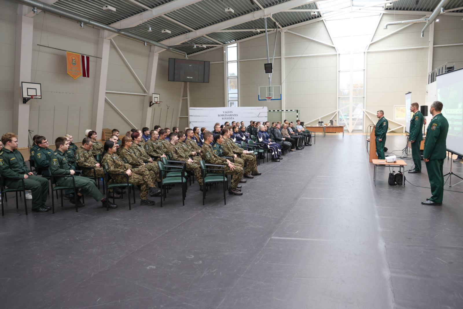 Valsts robežsardzes koledžā tikās izglītības iestāžu Studējošo pašpārvaldes