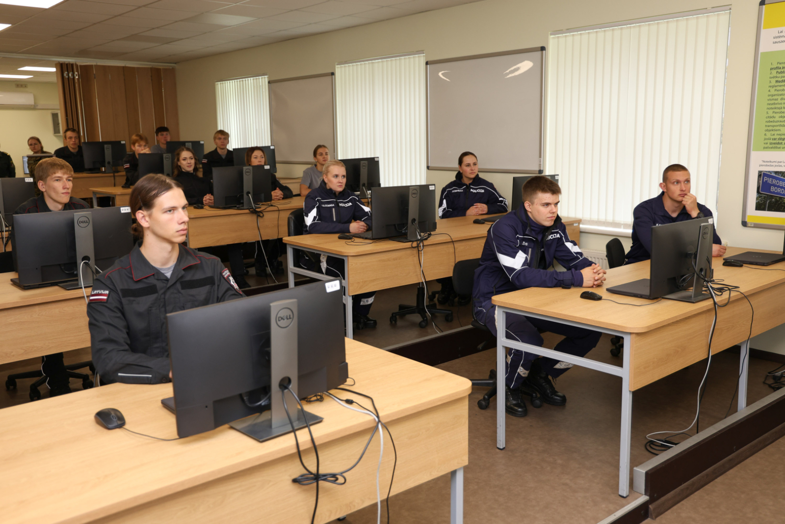 Valsts robežsardzes koledžā tikās izglītības iestāžu Studējošo pašpārvaldes