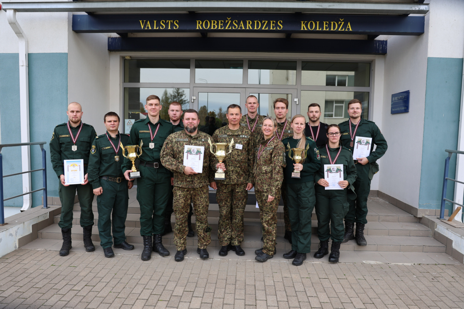 Valsts robežsardzes Viļakas pārvalde ieguva zelta kausu