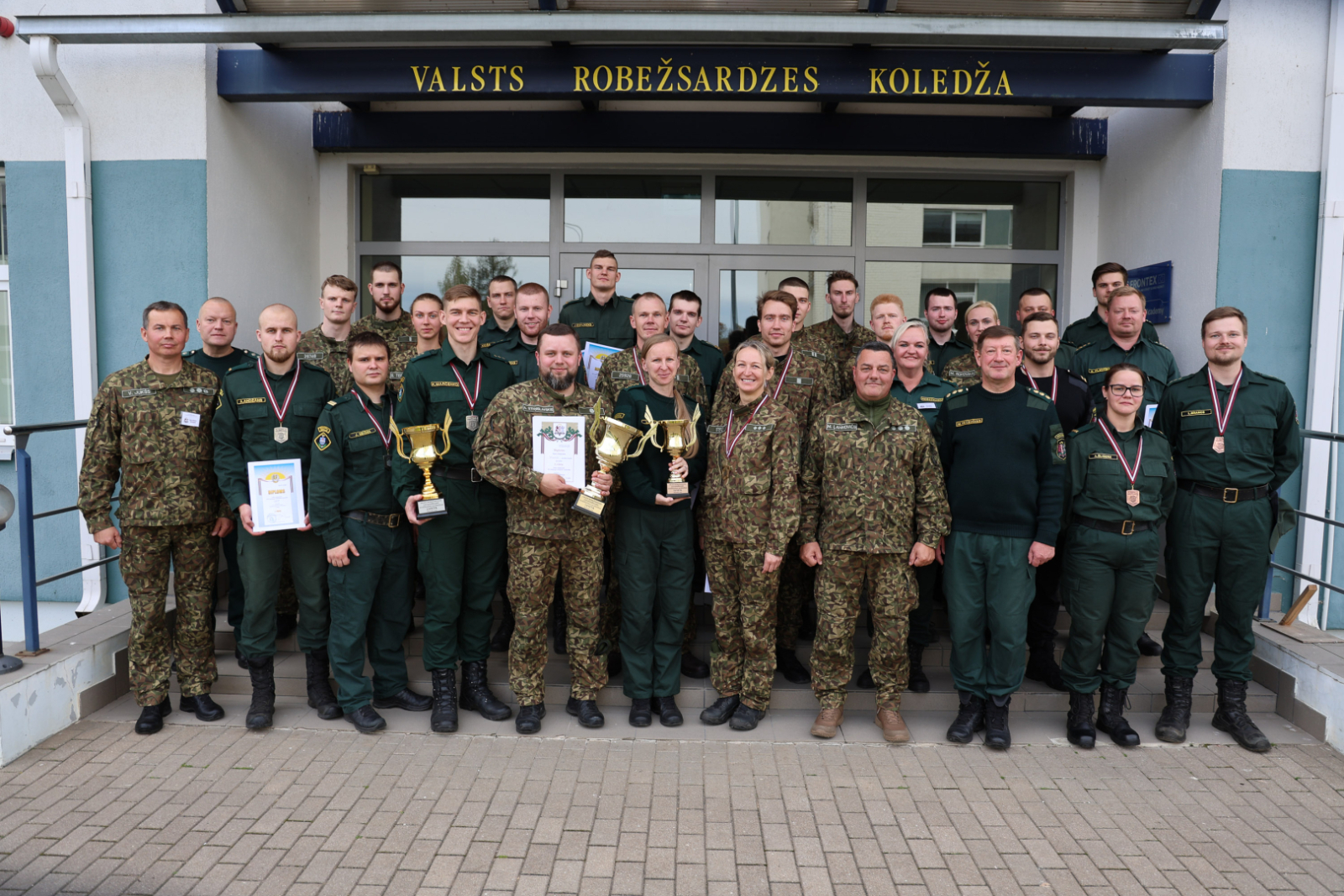 Valsts robežsardzes Viļakas pārvalde ieguva zelta kausu