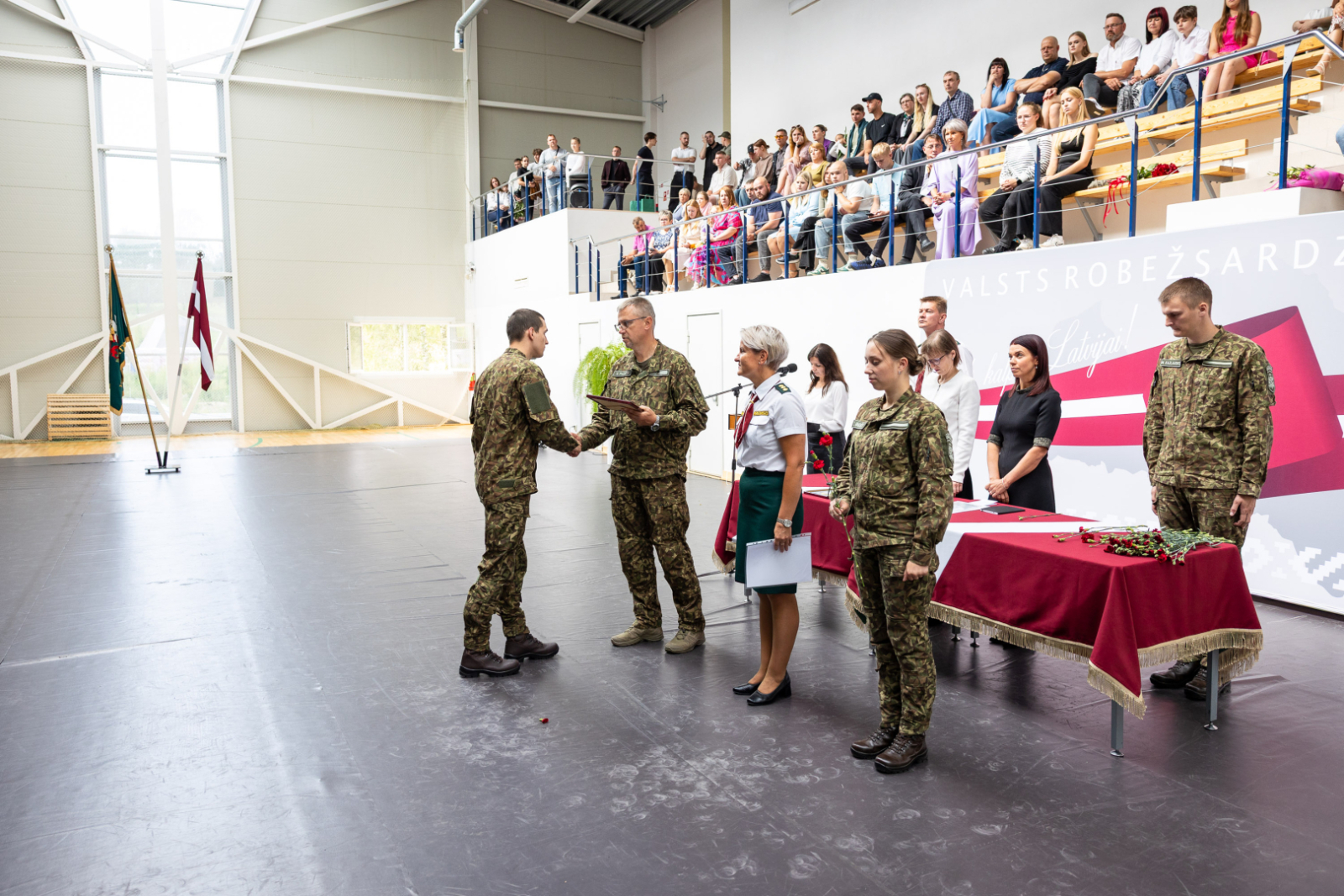 Valsts robežsardzes koledžas svinīgā 47. izlaiduma ceremonija