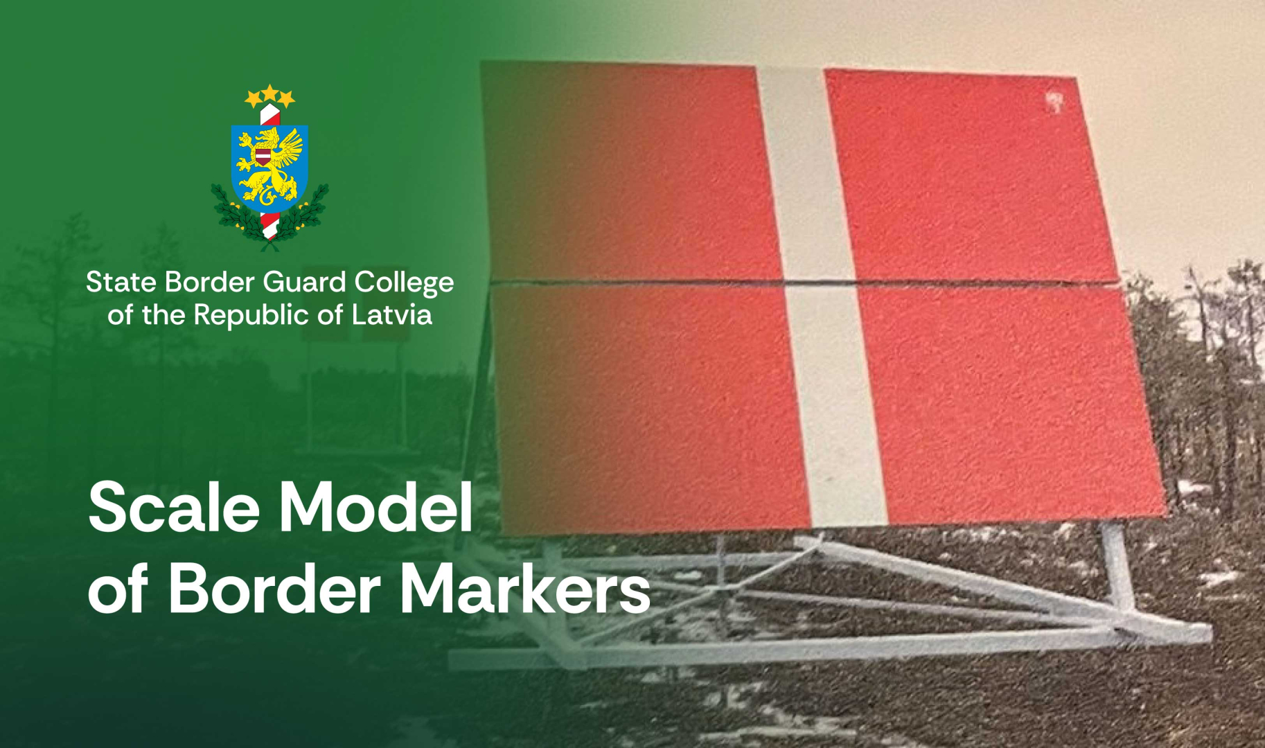 Scale Model of Border Markers