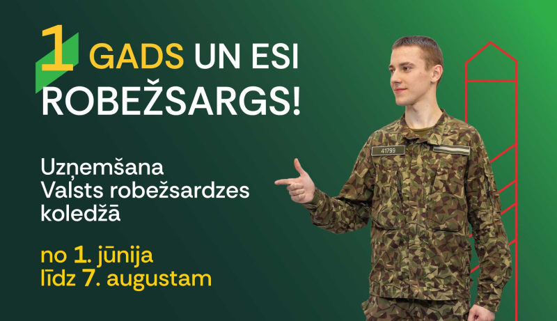 Uzņemšana Valsts robežsardzes koledžā