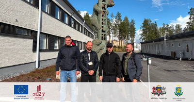 Projekta informatīvais foto