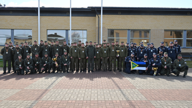 Valsts robežsardzes koledžas komanda piedalās Baltijas valstu robežsargu profesionālajās sporta sacensībās Lietuvā