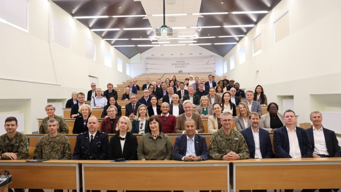 Valsts robežsardzes koledža uzņēma Ārvalstu diplomātisko misiju vadītājus foto
