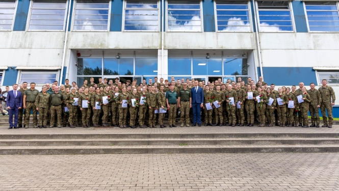 Valsts robežsardzes koledžas 49. izlaiduma ceremonijas foto