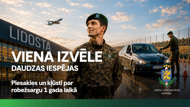 Piesakies un kļūsti par robežsargu foto
