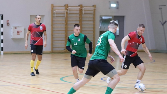 Valsts robežsardzes 2026. gada čempionāta sacensības futbolā (telpās) foto