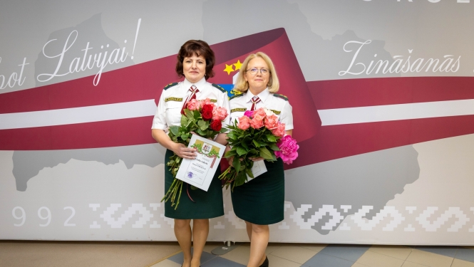 Valsts robežsardzes koledžā atvaļinās ilggadēja lektore un Izglītības koordinācijas nodaļas vadītāja foto