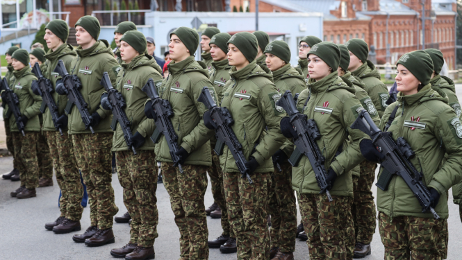 Valsts robežsardzes koledžas kadeti deva zvērestu - 07.08.2025