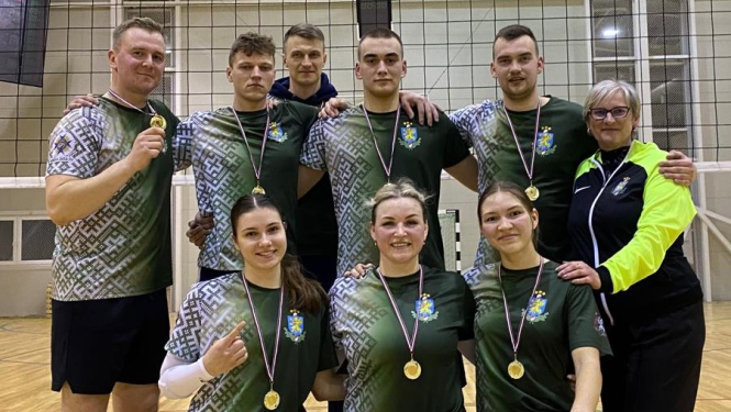 RTU Rēzeknes akadēmijas volejbola turnīrs jauktajām komandām (vīrieši un sievietes), kurā piedalījās arī Valsts robežsardzes koledžas komanda.