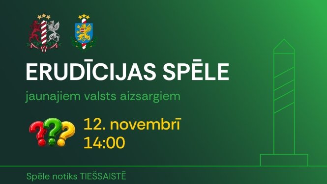Jaunieši aicināti pārbaudīt savas zināšanas erudīcijas spēlē
