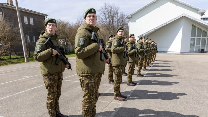 Valsts robežsardzes koledžā 74 kadeti dos robežsarga zvērestu foto