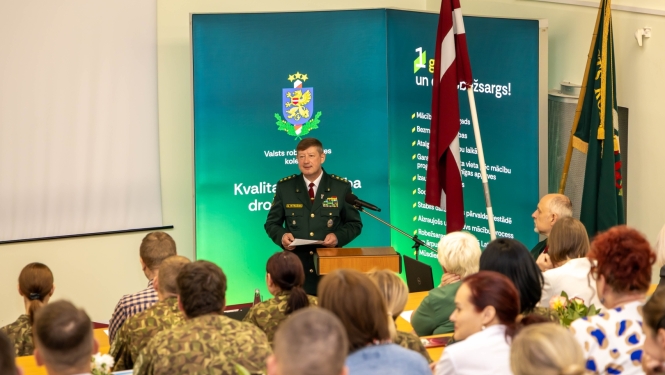Valsts robežsardzes koledžā aizvadīta svinīga sanāksme foto