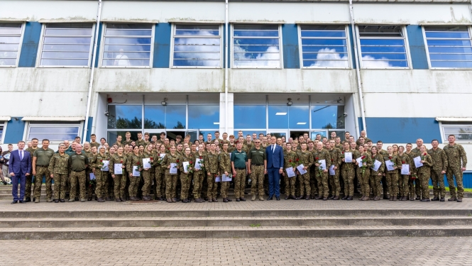Valsts robežsardzes koledžas 49. izlaiduma ceremonijas foto
