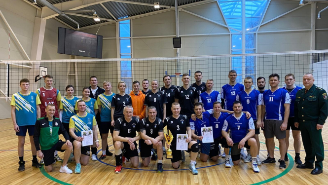 Valsts robežsardzes čempionāta volejbolā foto