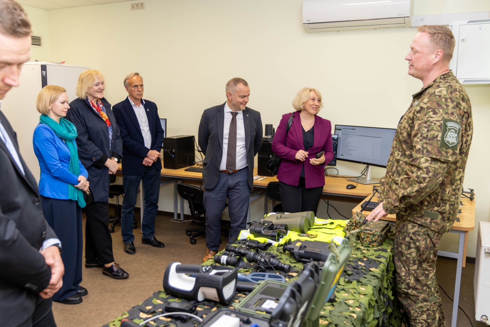 Valsts robežsardzes koledžā viesojās Latvijas Koledžu asociācija