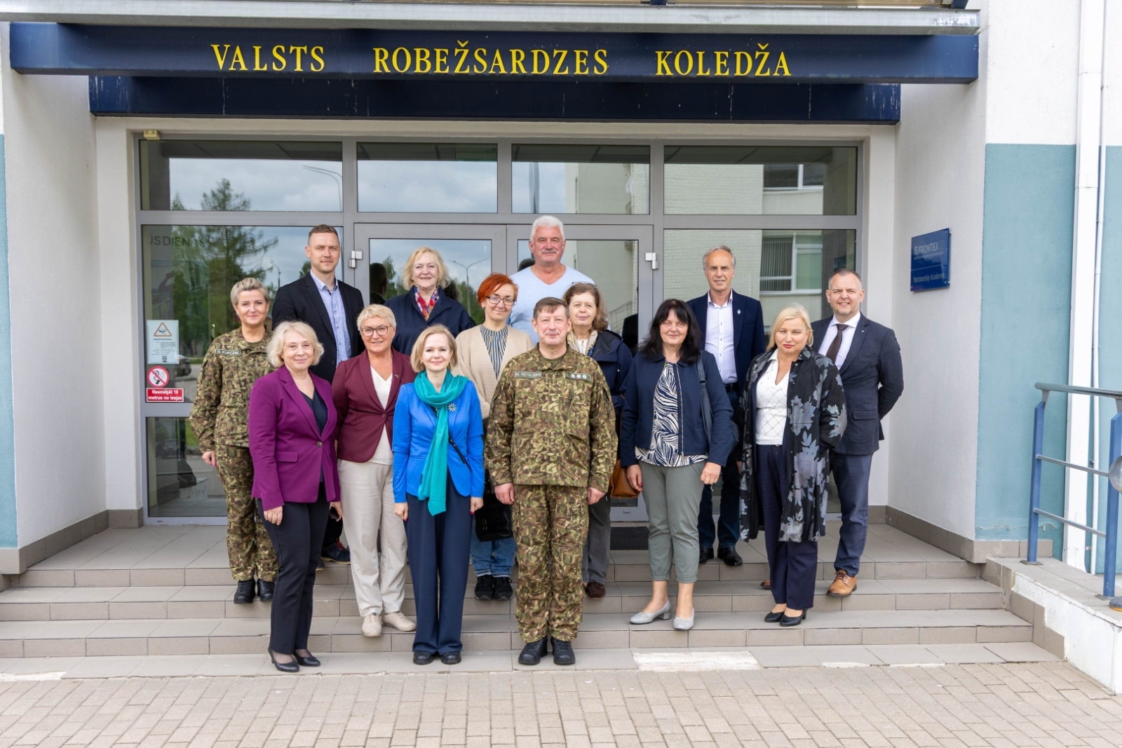 Valsts robežsardzes koledžā viesojās Latvijas Koledžu asociācija
