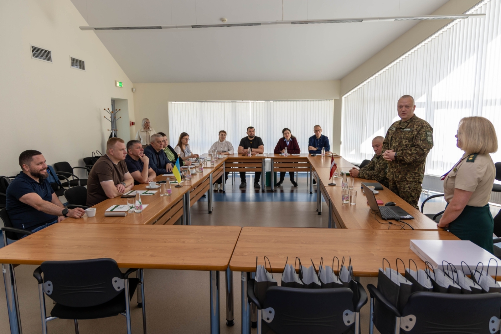 Valsts robežsardzes koledžā viesojās delegācija foto