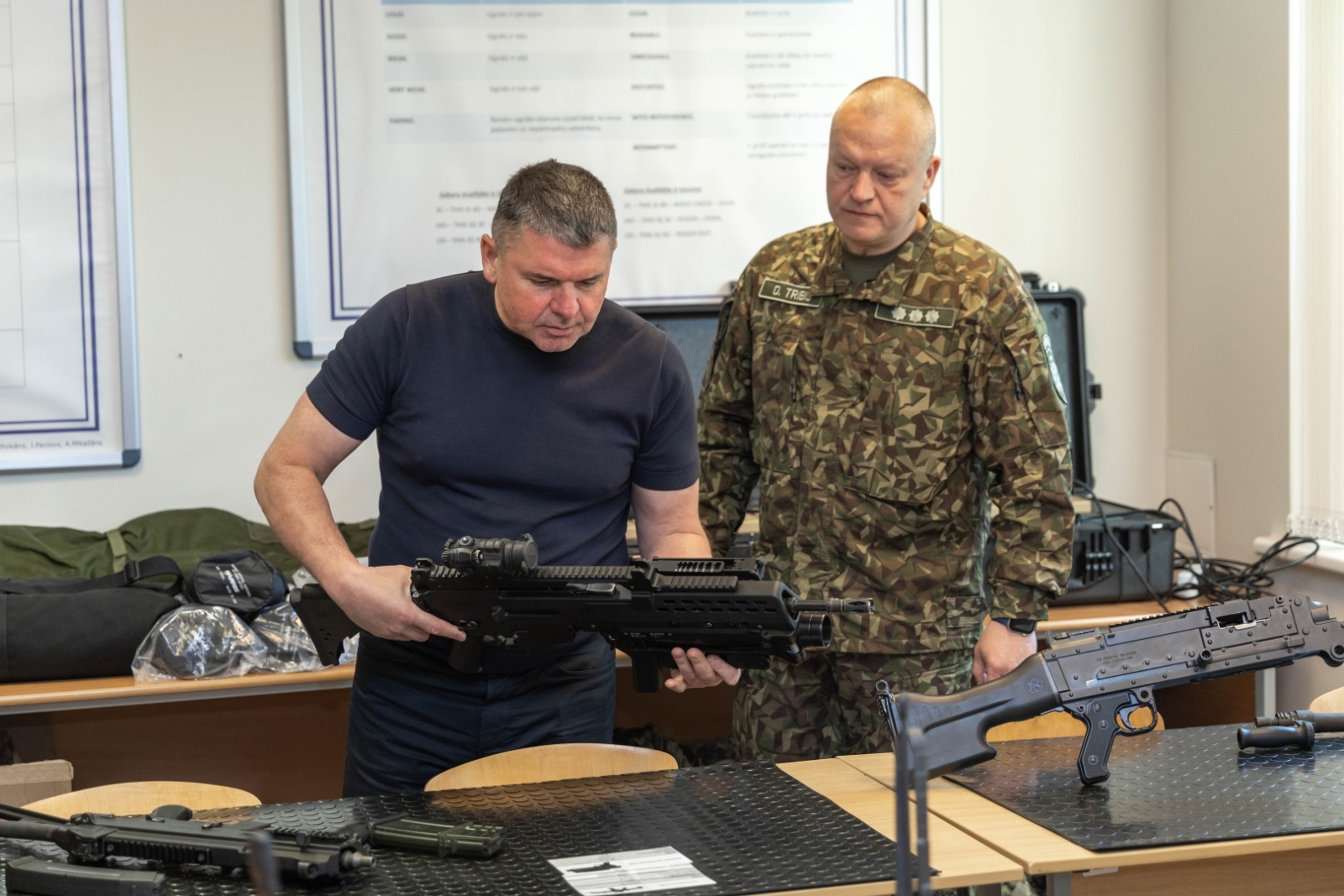 Valsts robežsardzes koledžā viesojās delegācija foto