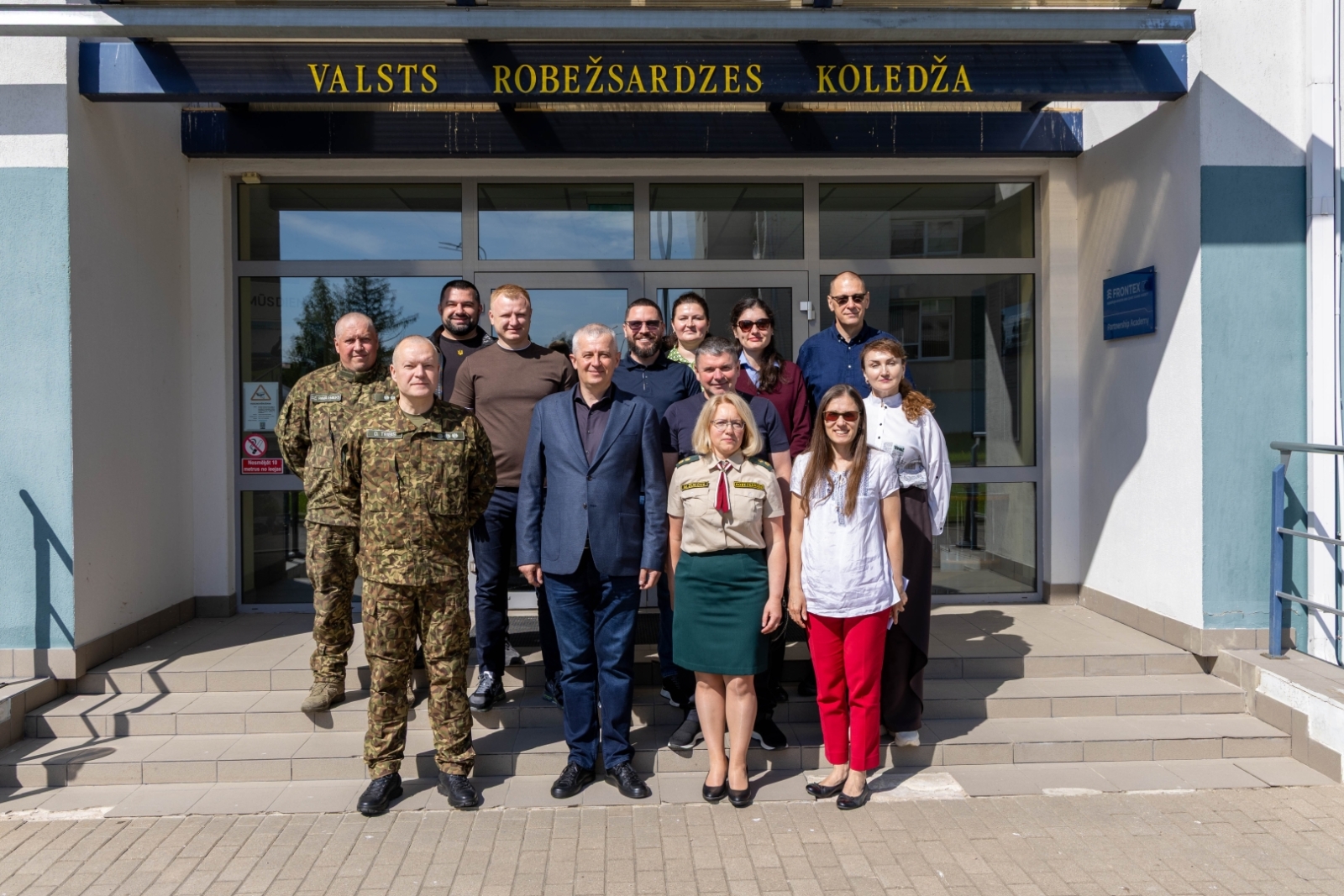 Valsts robežsardzes koledžā viesojās delegācija foto