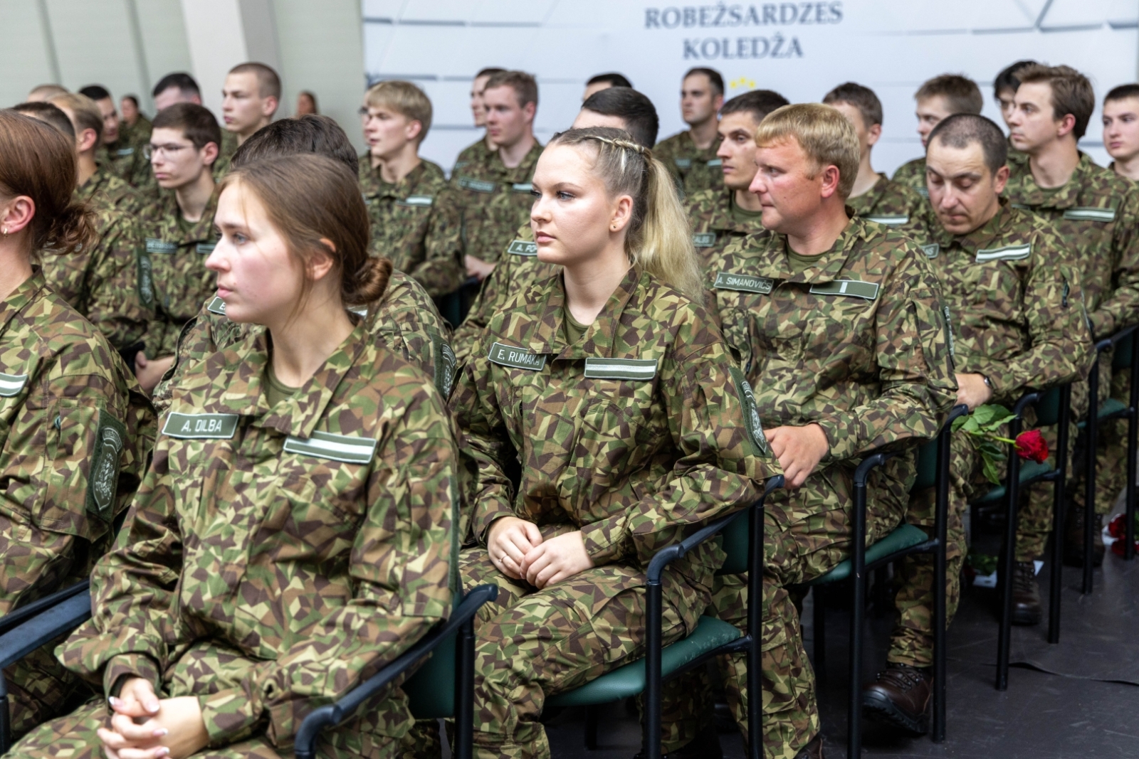 Valsts robežsardzes koledžas 49. izlaiduma ceremonijas foto