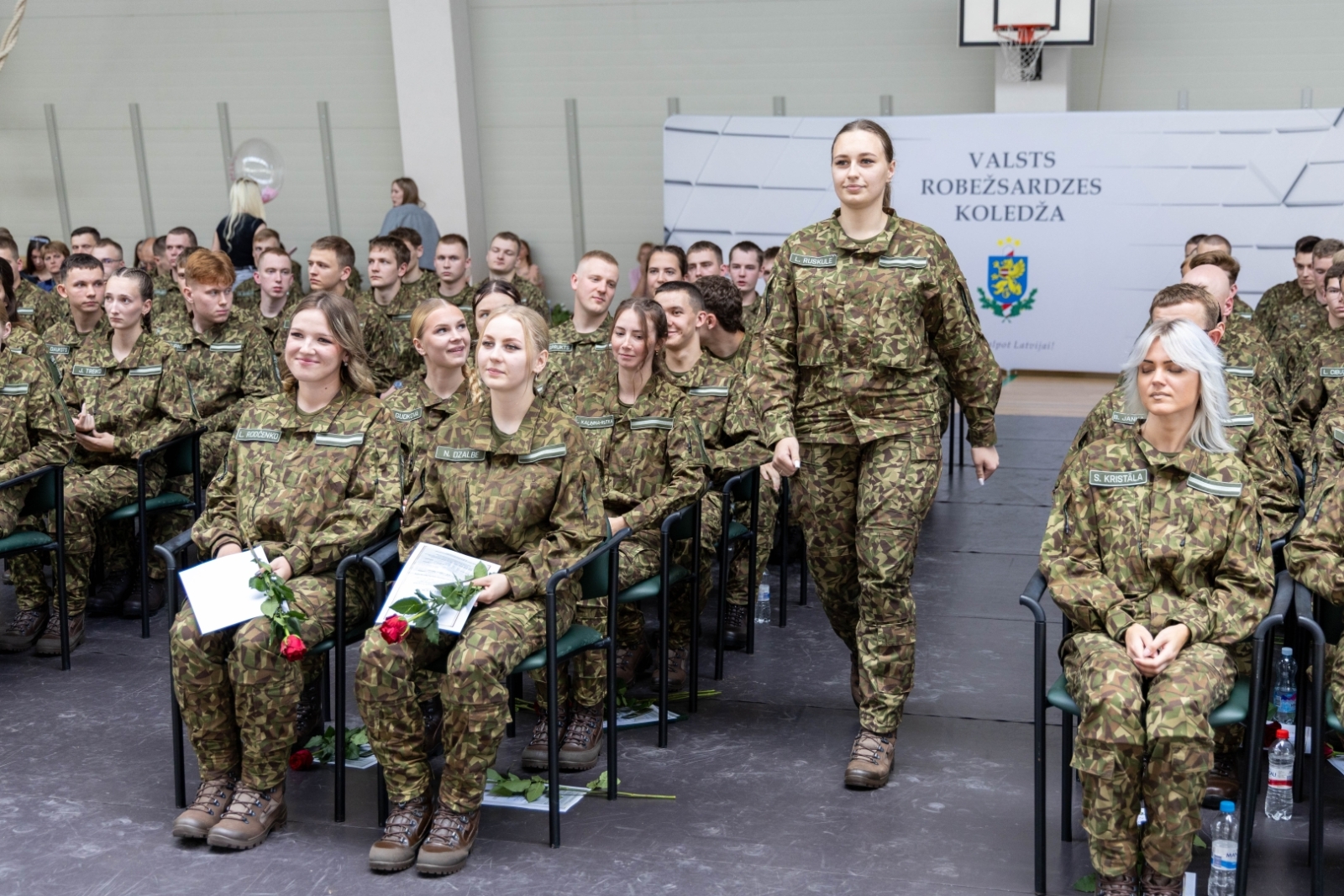 Valsts robežsardzes koledžas 49. izlaiduma ceremonijas foto