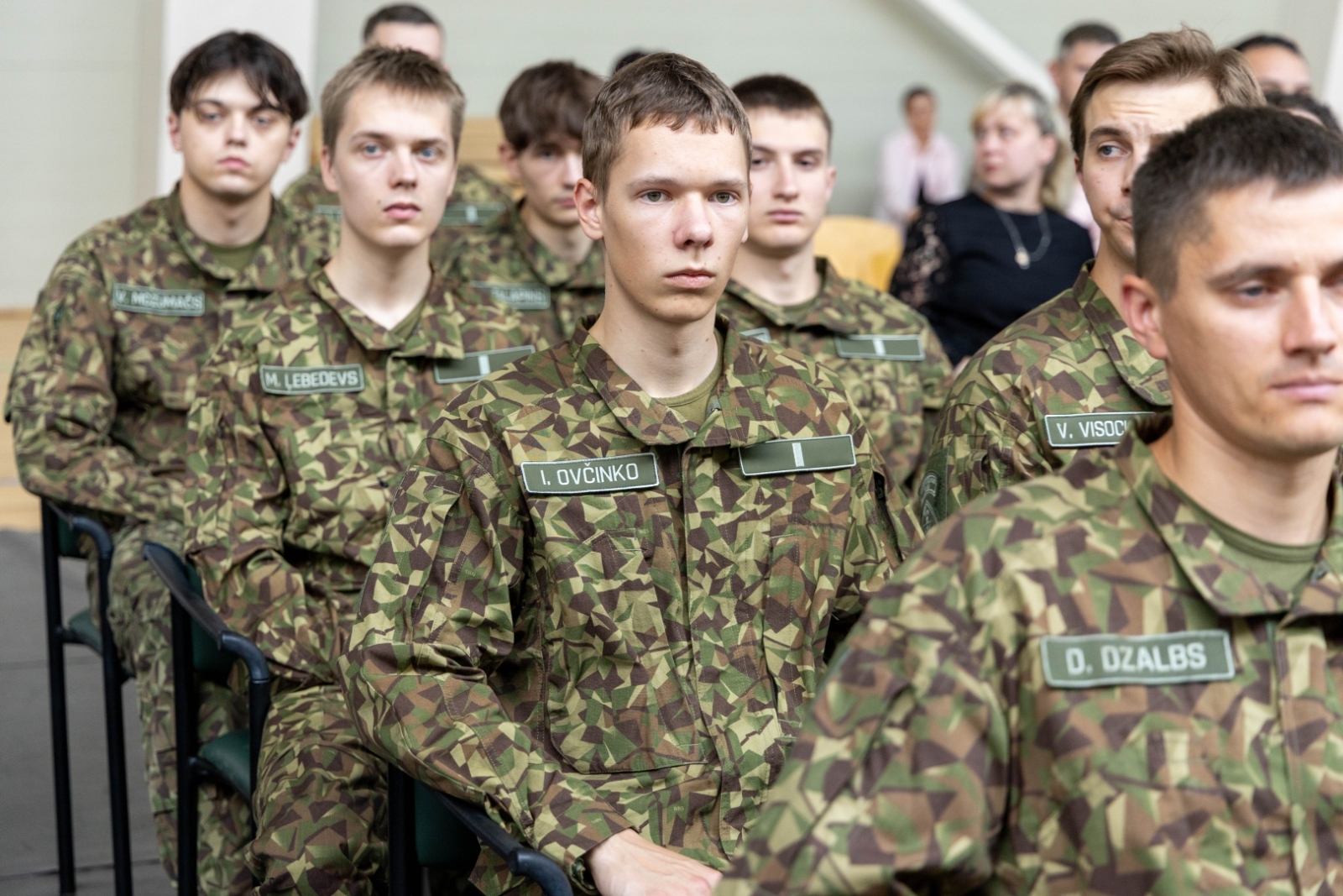 Valsts robežsardzes koledžas 49. izlaiduma ceremonijas foto