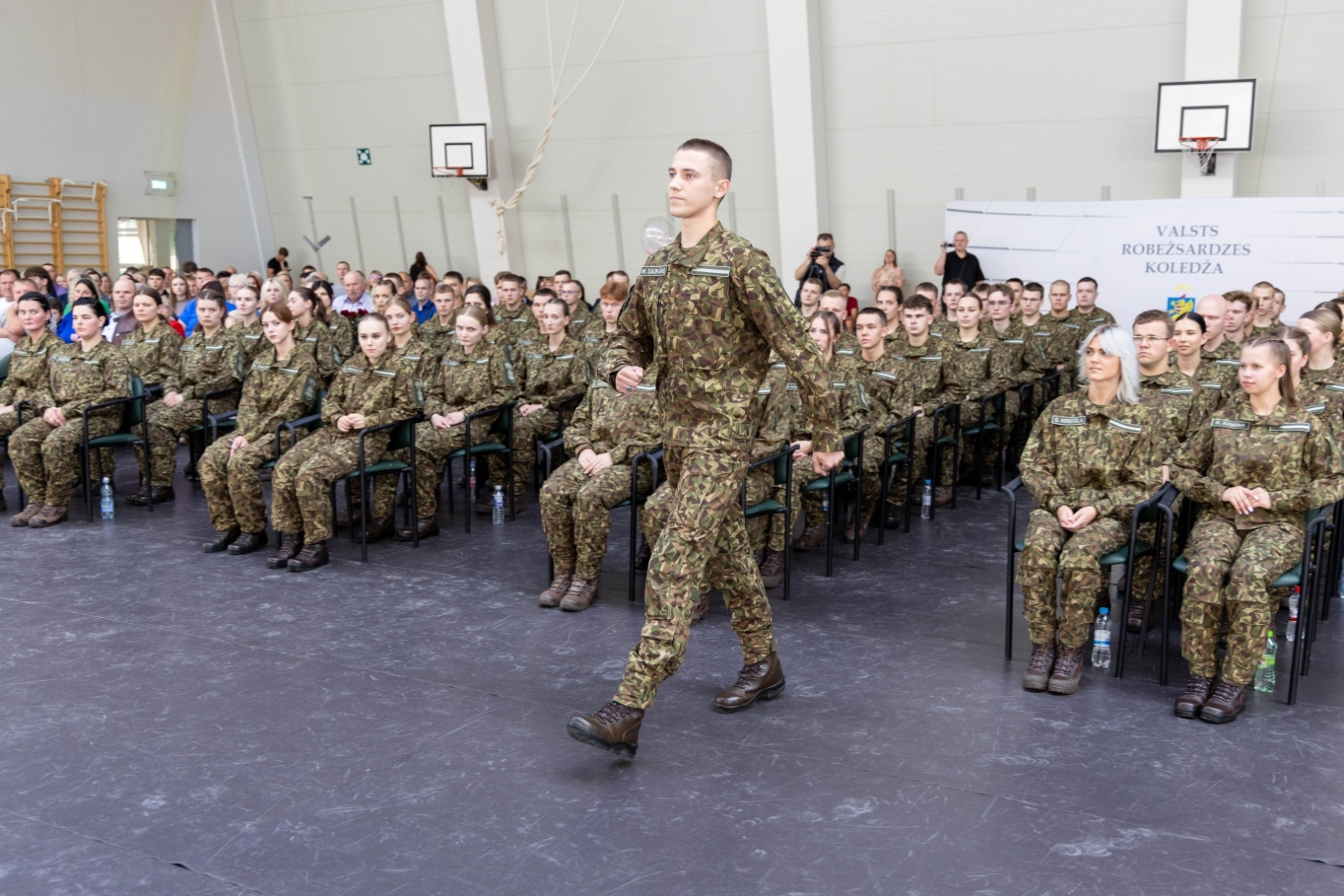 Valsts robežsardzes koledžas 49. izlaiduma ceremonijas foto