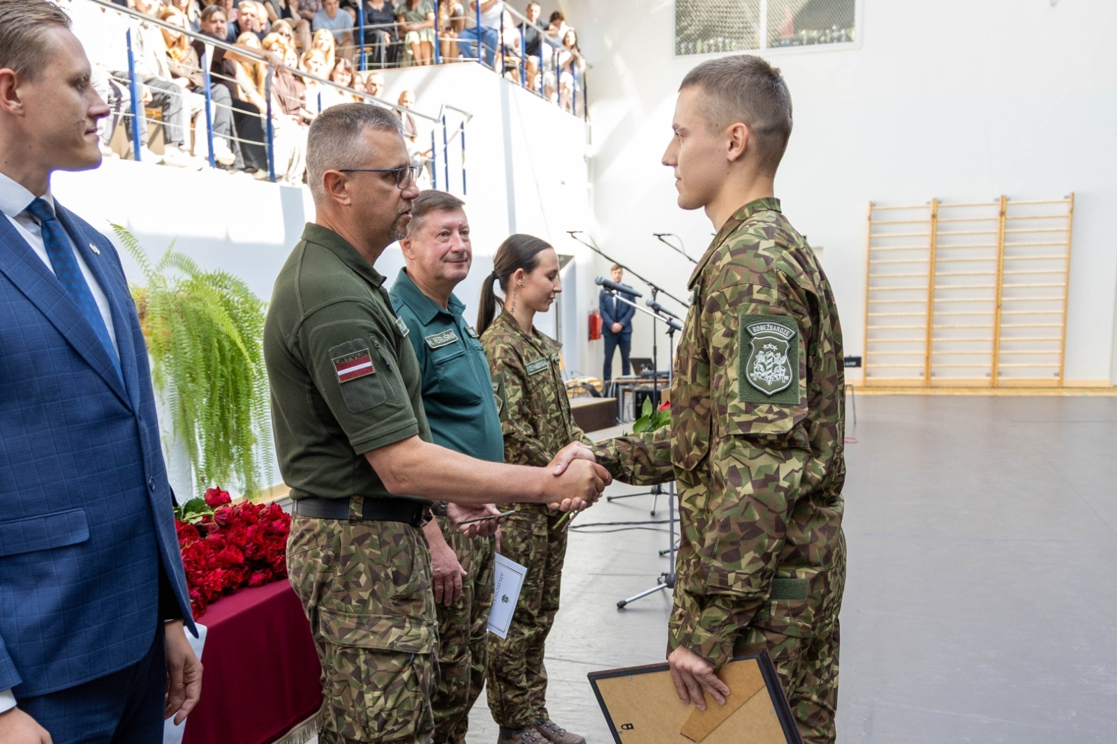 Valsts robežsardzes koledžas 49. izlaiduma ceremonijas foto