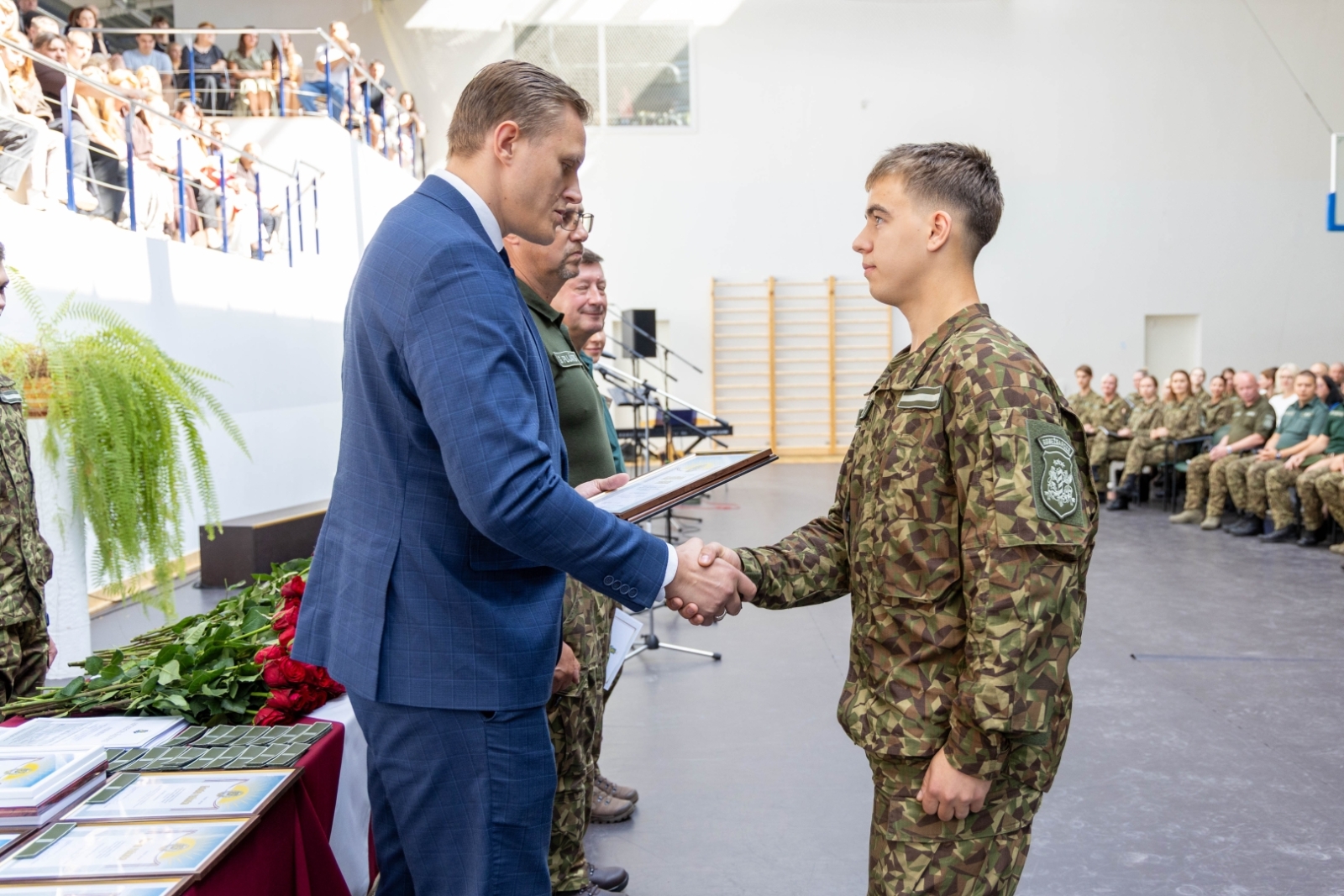 Valsts robežsardzes koledžas 49. izlaiduma ceremonijas foto