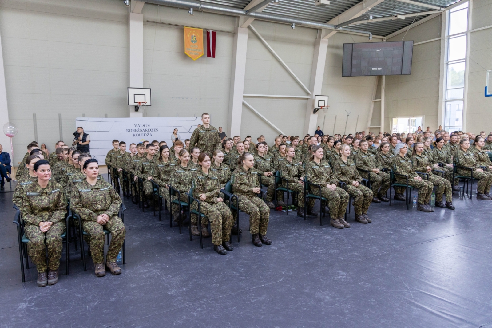 Valsts robežsardzes koledžas 49. izlaiduma ceremonijas foto