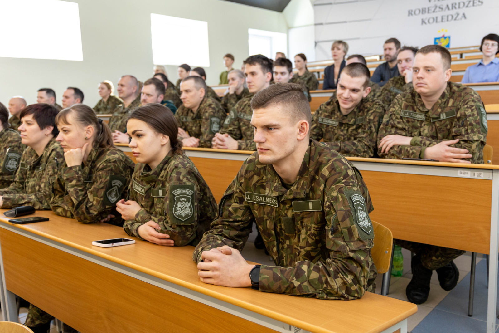 Valsts robežsardzes koledžā norisinājās gada atskaites sanāksme