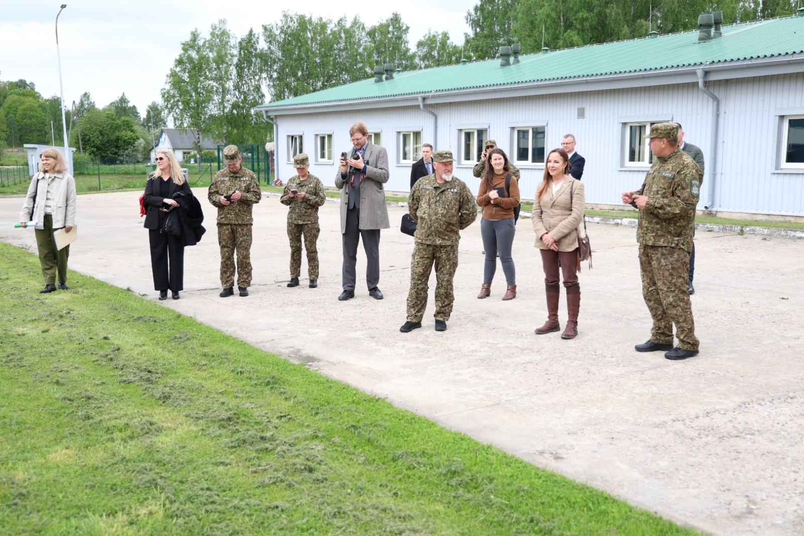 Valsts robežsardzes koledžā viesojās delegācija