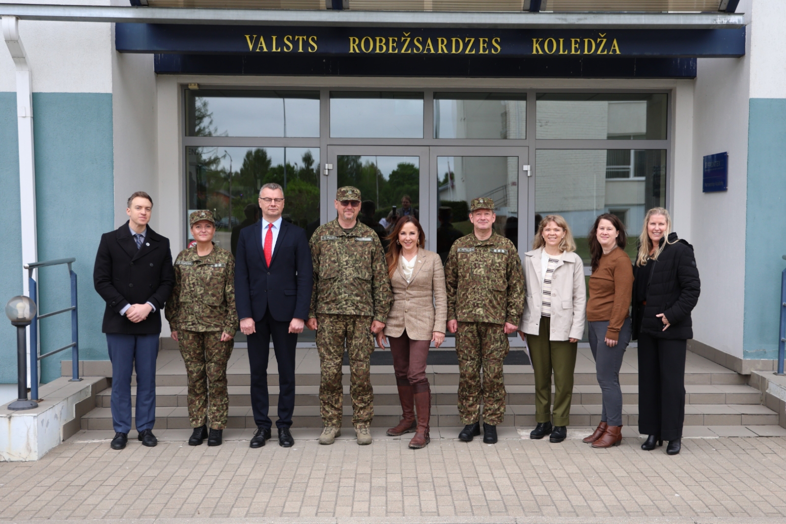Valsts robežsardzes koledžā viesojās delegācija