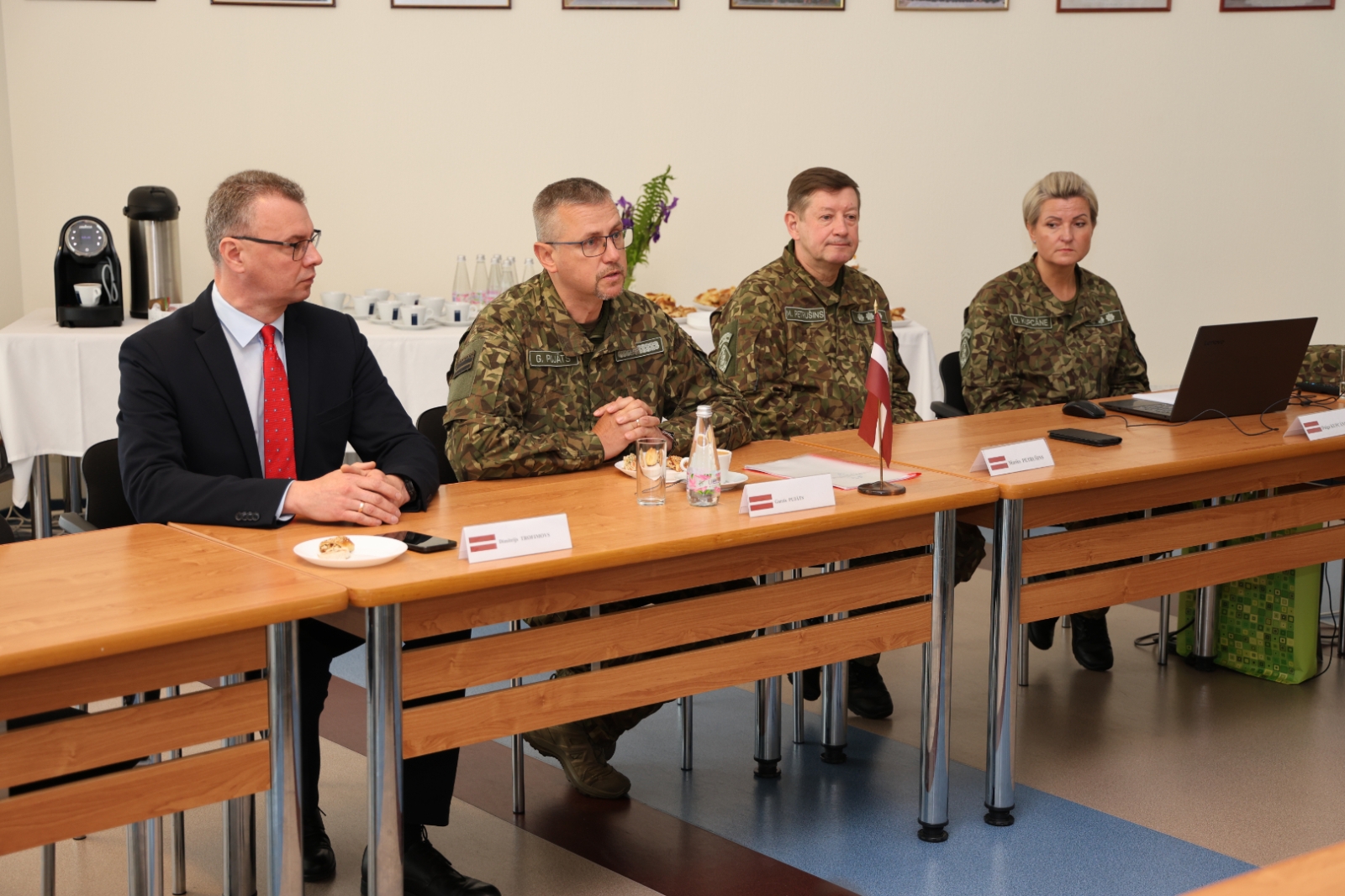 Valsts robežsardzes koledžā viesojās delegācija
