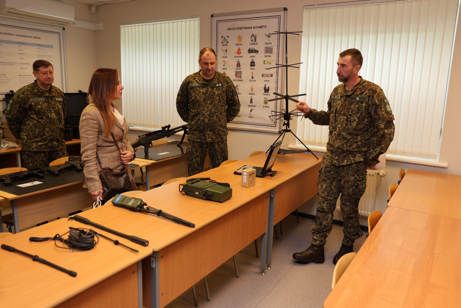 Valsts robežsardzes koledžā viesojās delegācija