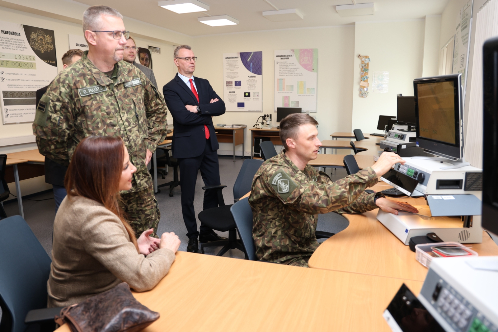 Valsts robežsardzes koledžā viesojās delegācija