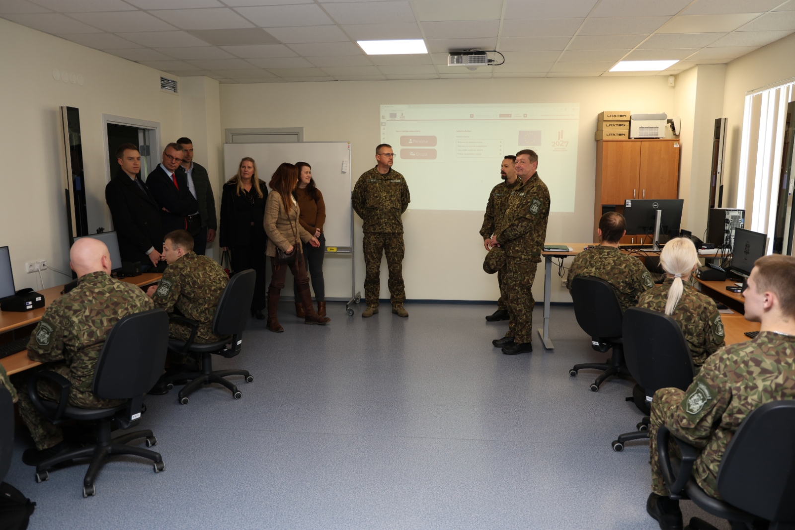 Valsts robežsardzes koledžā viesojās delegācija