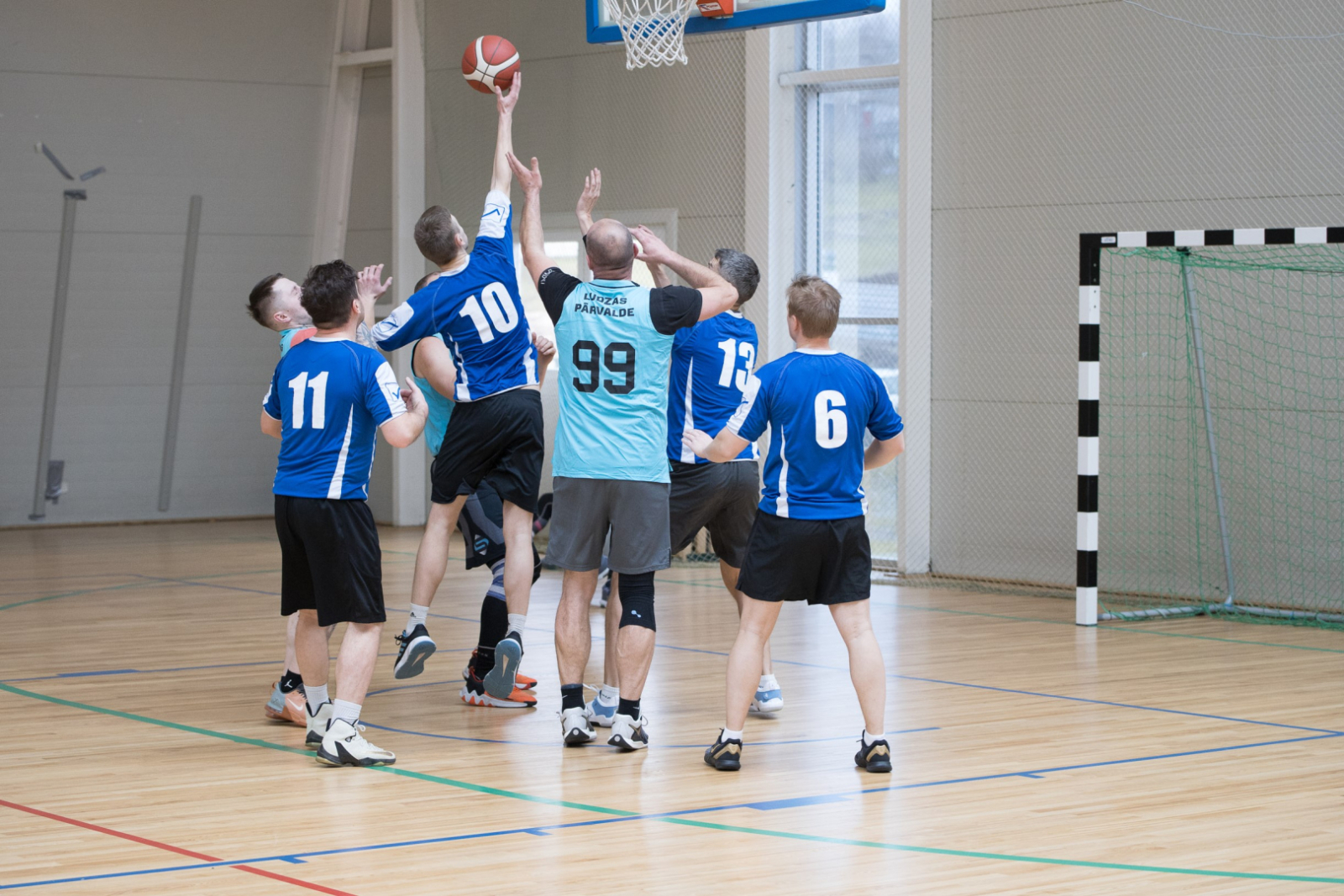 Robežsargi sacentās Valsts robežsardzes basketbola čempionātā