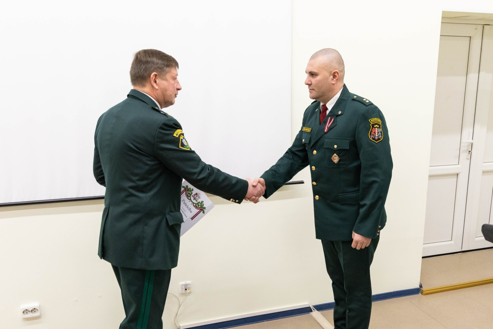 Norisinājās Valsts robežsardzes koledžas svinīgā sanāksme
