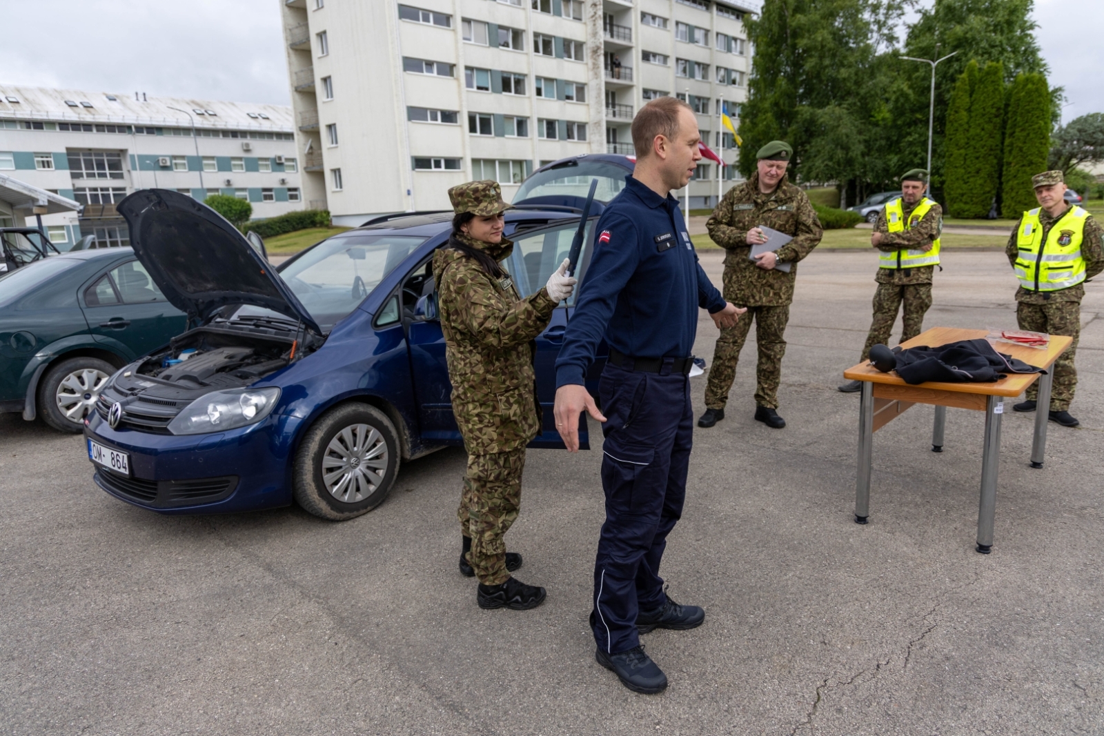 Valsts robežsardzes koledžā norisinājās taktiskās mācības foto