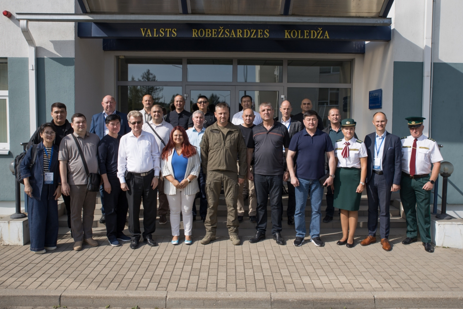 Valsts robežsardzes koledža uzņēma delegāciju Nr.1