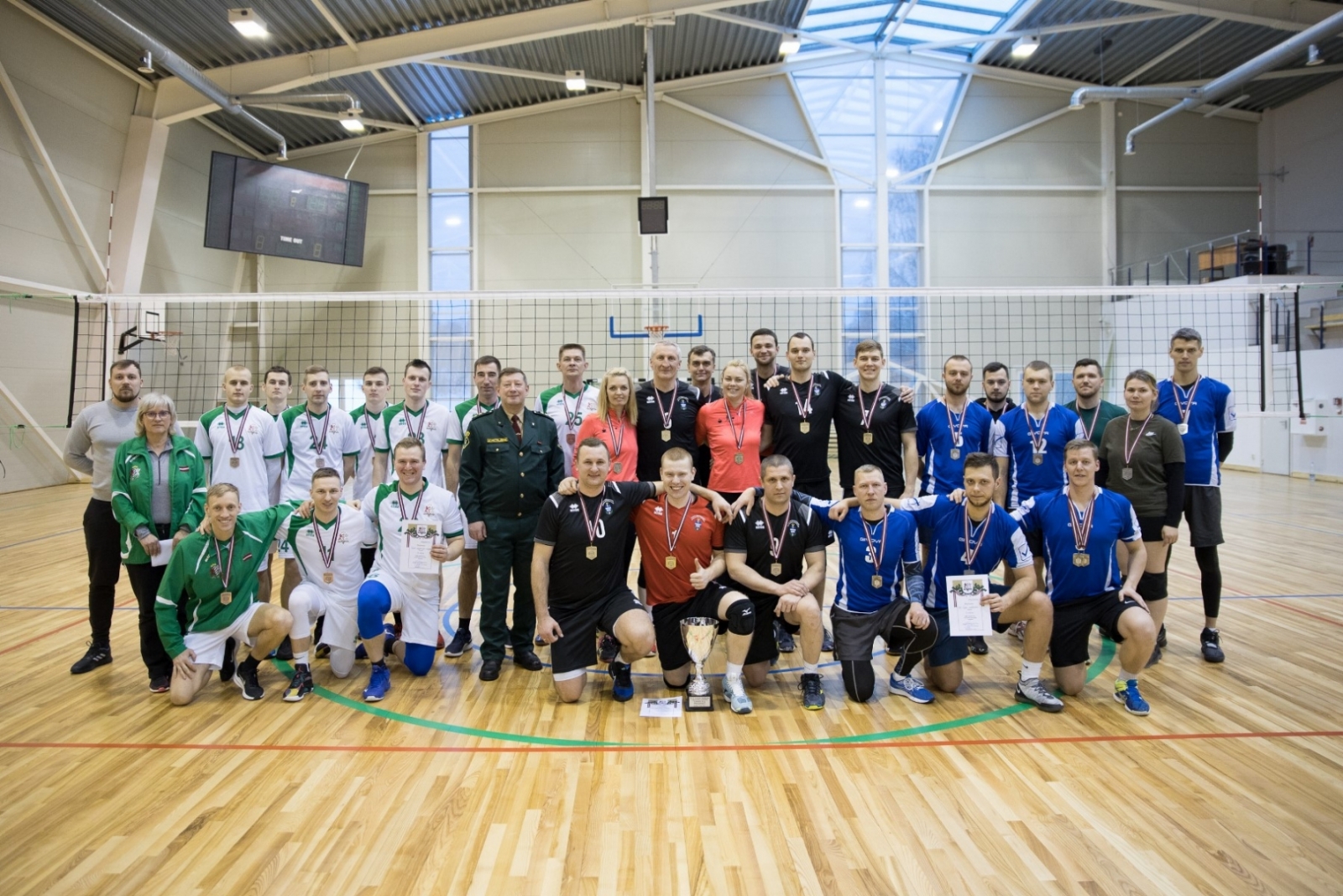 Valsts robežsardzes 2023.gada čempionāta sacensības volejbolā