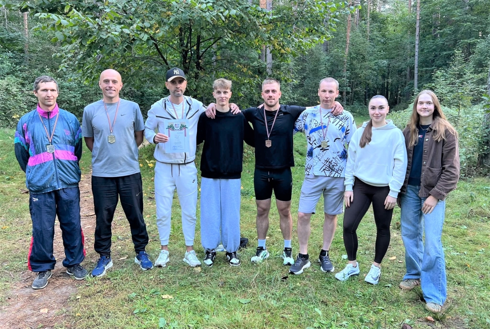 Valsts robežsardzes vieglatlētikas krosā uzvar Daugavpils komanda foto