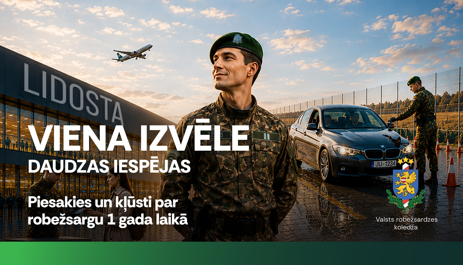 Piesakies un kļūsti par robežsargu foto
