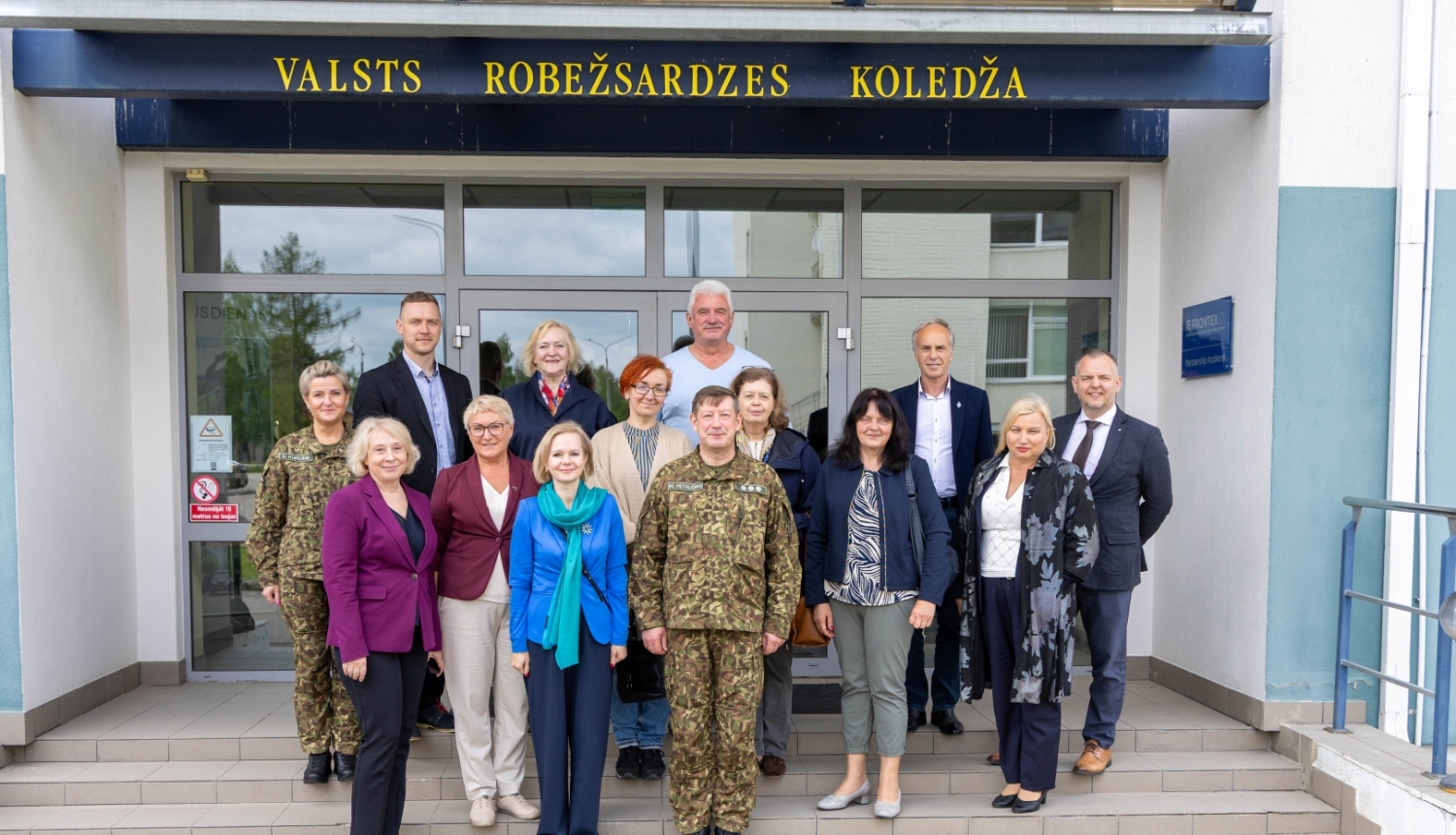 Valsts robežsardzes koledžā viesojās Latvijas Koledžu asociācija